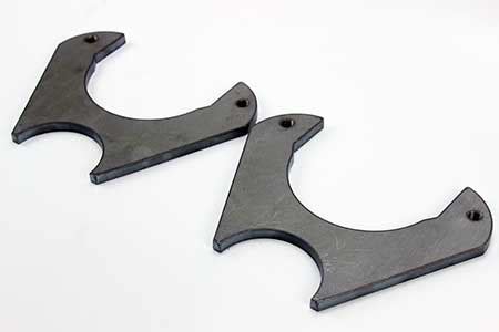 brake pad metal brackets|weld on disc brake brackets.